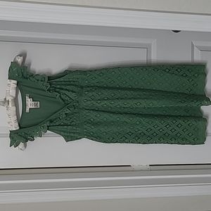 Studio M Green lace petite dress